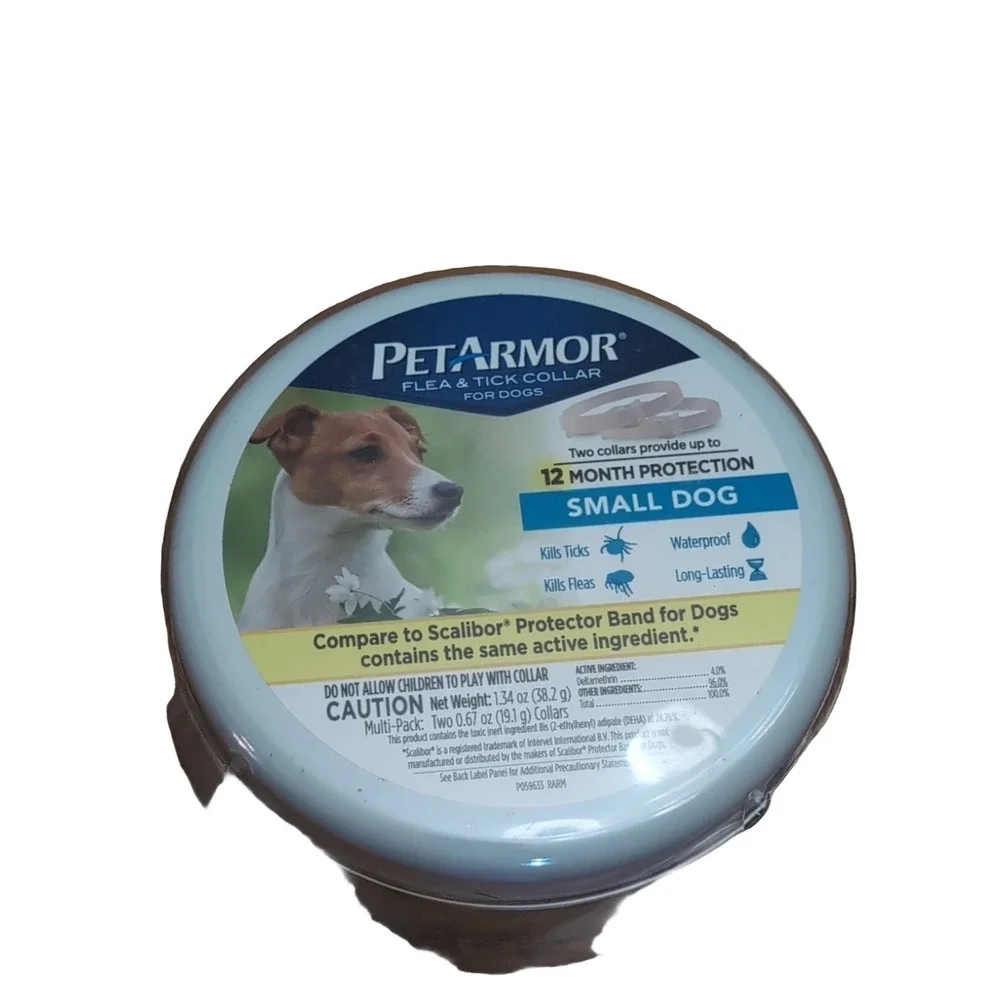 PetArmor Flea & Tick Collar for Dogs Small 12 Month Protection Waterproof